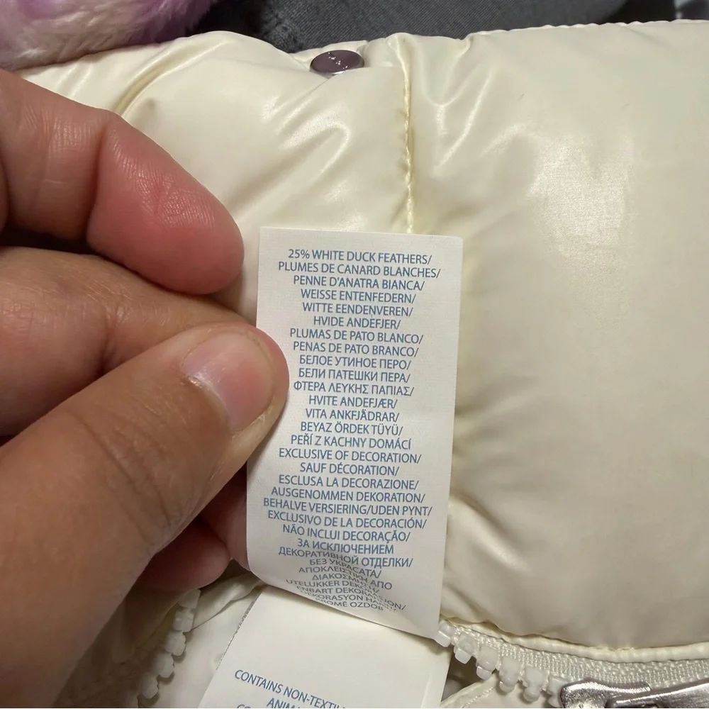 Ralph Lauren Polo Cream Toddler Pre School 24 Months Down Jacket Light‎ Use